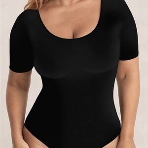 Shapermint Black Women's Bodysuit